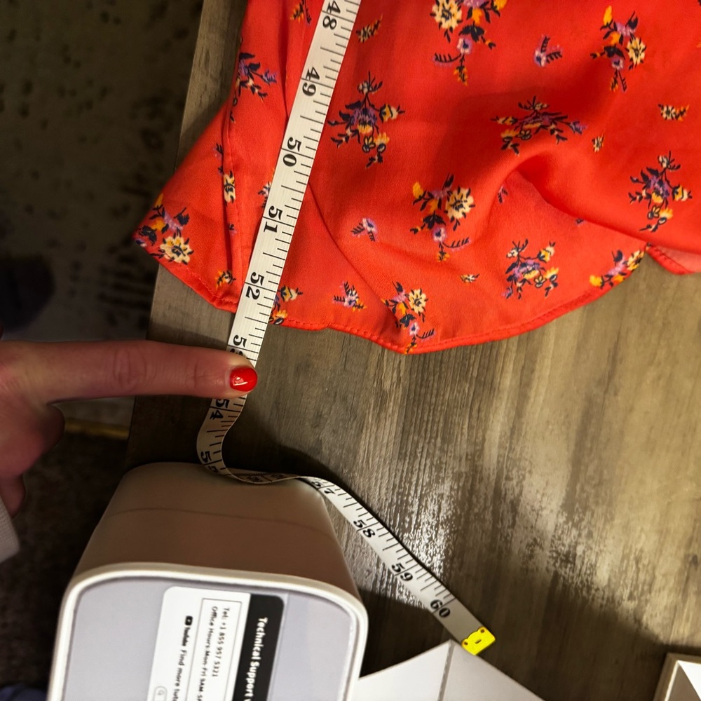 Free People Chic Red Floral Maxi Slip Dress - Picture 12 of 15